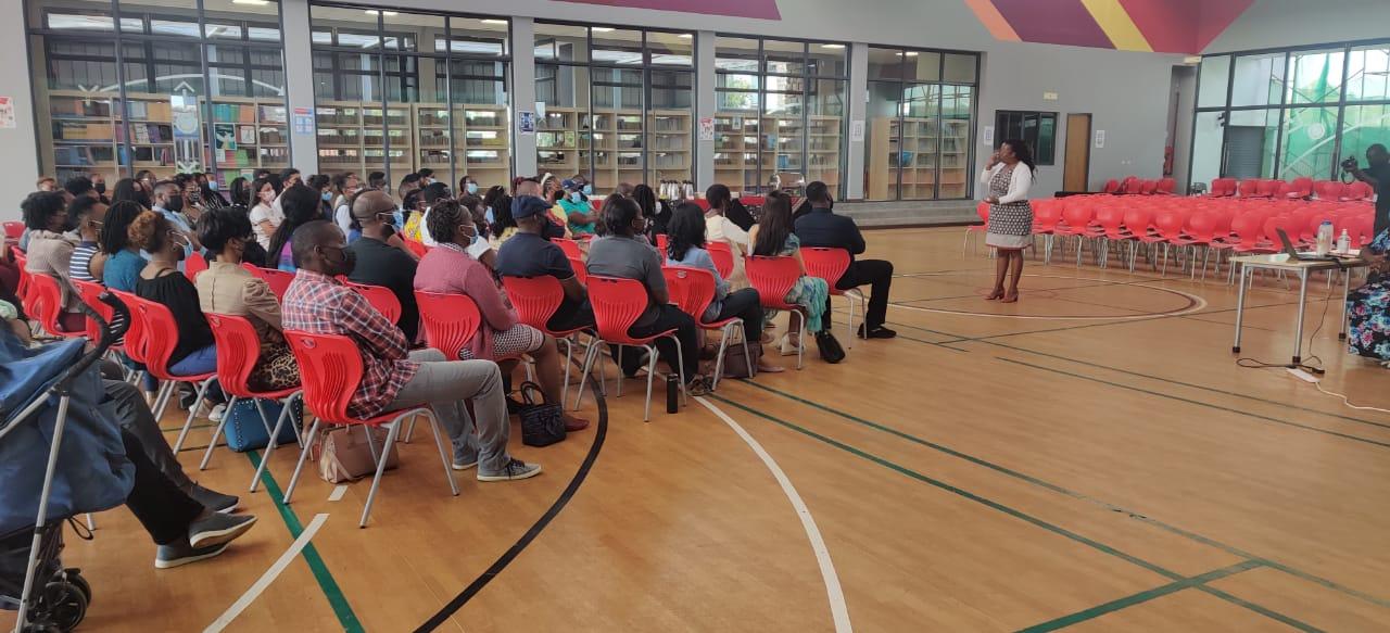 Parents training session at Crawford International School
